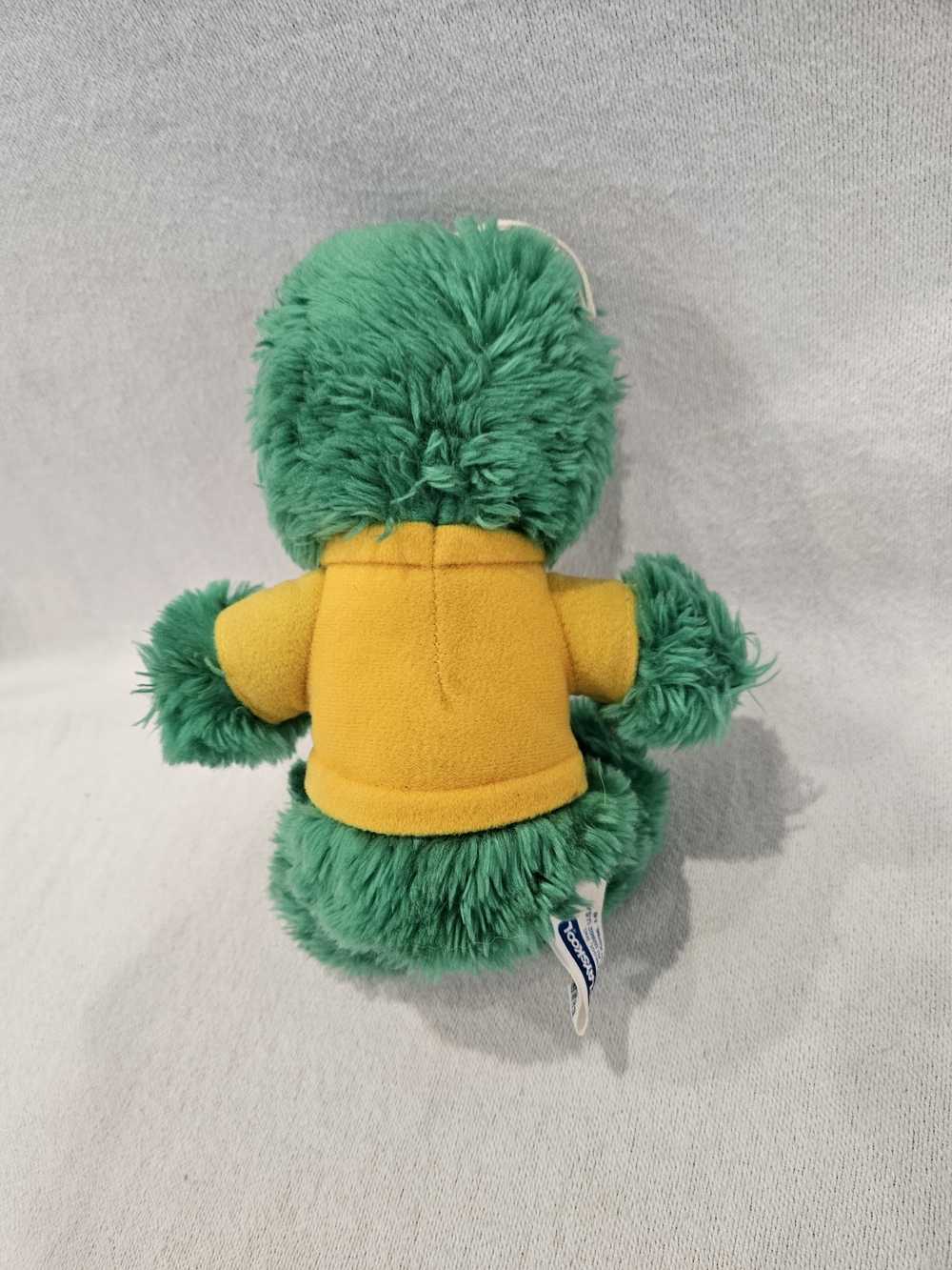 Vintage Playskool Sesame Street Oscar The Grouch Plush 1980's Hasbro Softies 8'' - Picture 2 of 8